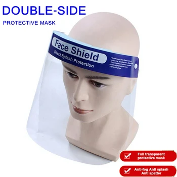 

Transparent Protective Mask Anti-Fog Splash Oil-Splash Proof Full Face Mask Protect Shield Anti-UV Anti-Shock Safety Mask