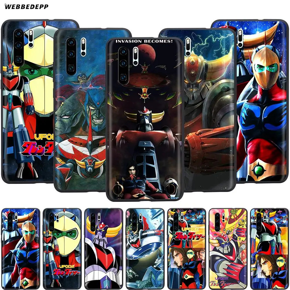 Чехол Webbedepp UFO Robot Grendizer для Huawei P8 P9 P10 P20 P30 Lite Pro P Smart Z 2019 Mini|Бамперы| |