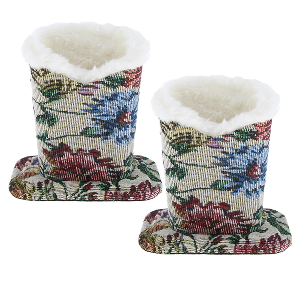 2pcs Plush Lining Eyeglass Holder Glasses Stand Case Eyewear Collections Rack Display Organizer TV Controller Storage for Desk