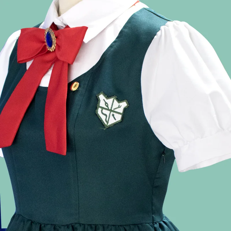 Аниме игра косплей Danganronpa Sonia Nevermind костюм для девочек женское Naegi Makoto милое платье