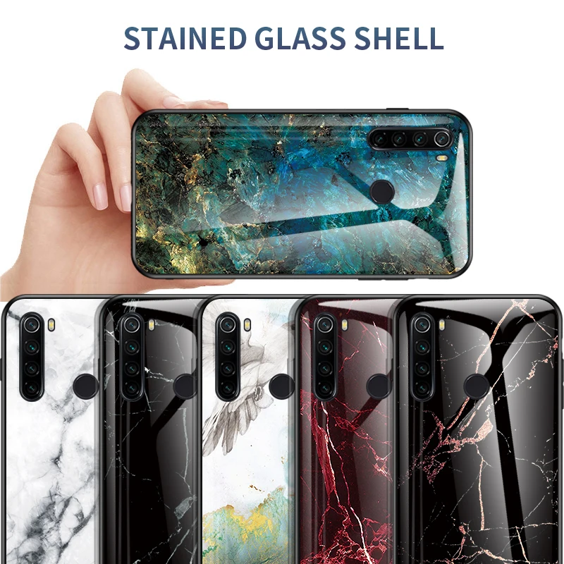 

Marble Tempered Glass Case For Xiaomi mi 9T 9 SE cc9 A2 A3 8 lite Play case on Redmi 6A K20 Note 7 6 5 5A 4 4X 8 Pro 7A Cover