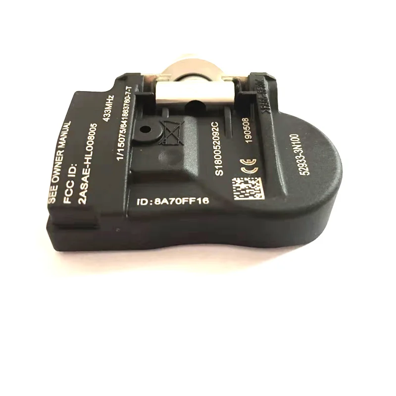 4 шт. 52933-B1100 TPMS для Hyun-dai Sonata Equus Santa Fe для Kia Carens Ceed датчик давления в шинах КЛАПАННОЕ колесо 529333N100 433 МГц