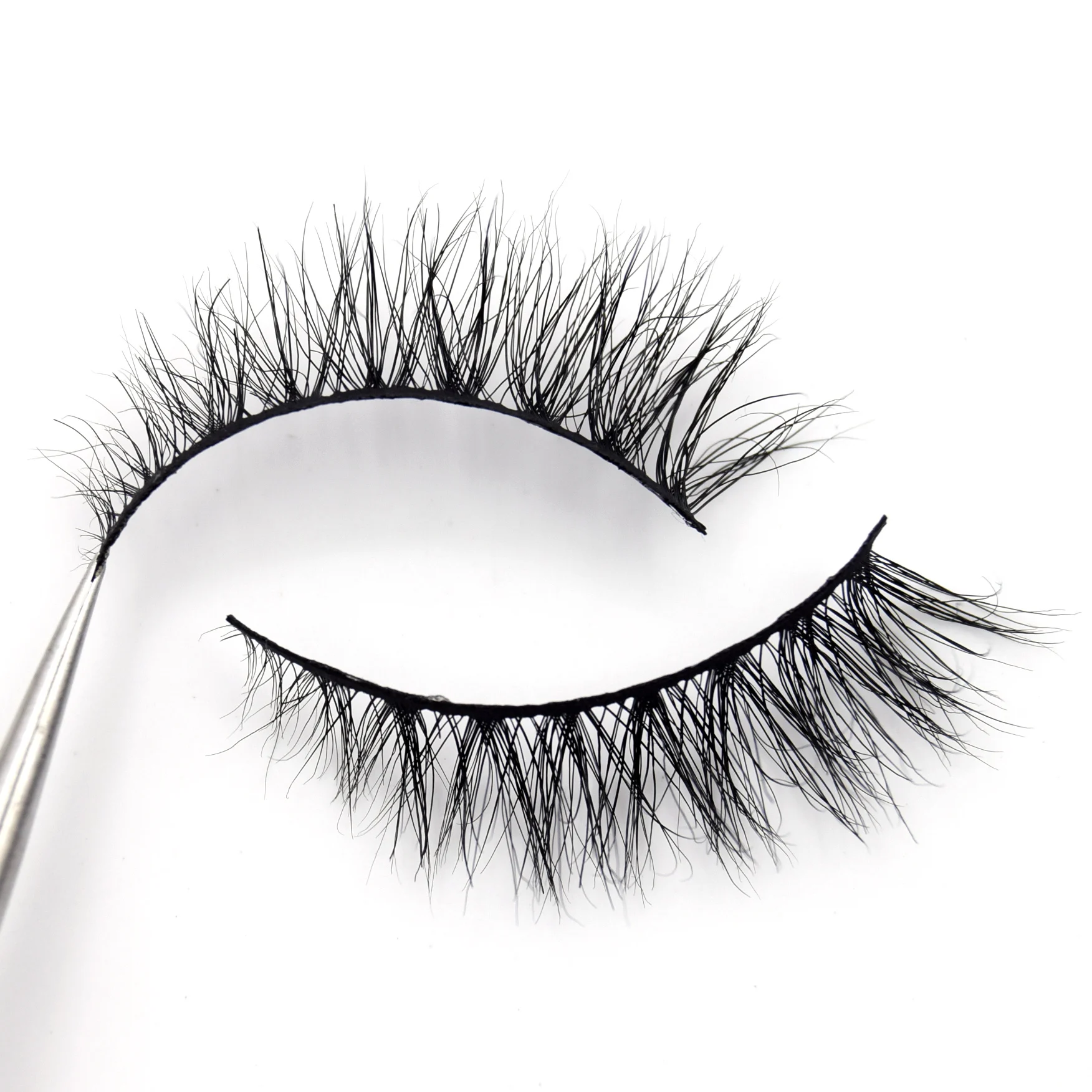 Visofree 13mm Eyelashes Mink Lashes 3D Natural Long Mink Eyelashes Cruelty-free Handmade False Eyelashes Makeup Mink Lashes G09