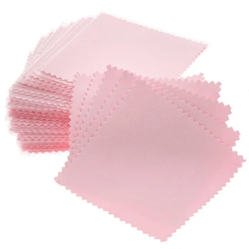 

100Pcs Microfiber Cleaning Cloth Soft Lenses Glasses Window Eyeglass Towel Scouring Pad Towel Duster Glasses Accessories