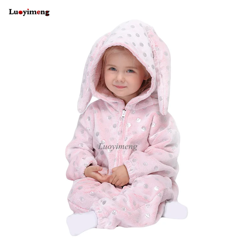 Kigurumi Children's Pajamas For Girls Boys Unicorn Sleepwear Flannle Kids Stitch Onesies Animal Pijamas Suit Winter Cat Costumes
