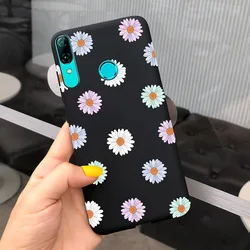 Lovely Silicone Soft Back Cover - Stylish Protective Bumper Case for Huawei P Smart 2019 (Coffee)