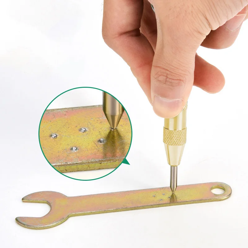 Heavy Duty Spring Loaded Automatic Centre Punch 13cm Marking Engineering M0235 Heavy Duty Spring Loaded Automatic Centre Punch 13cm Marking Engineering M0235