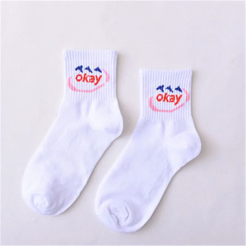 Summer-Ladies-Short-Socks-Korea-Japanese-Cotton-Flame-Harajuku-Socks-Girl-Cartoon-Cactus-Gun-Funny-Female(7)