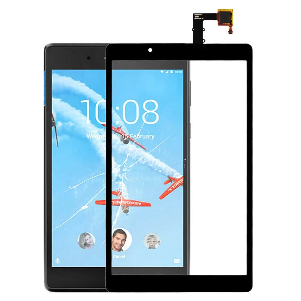 Для lenovo Tab E8 8 дюймов TB-8304F1 TB-8304F TB-8304 сенсорный экран стекло дигитайзер передняя внешняя Сенсорная панель ремонт телефона