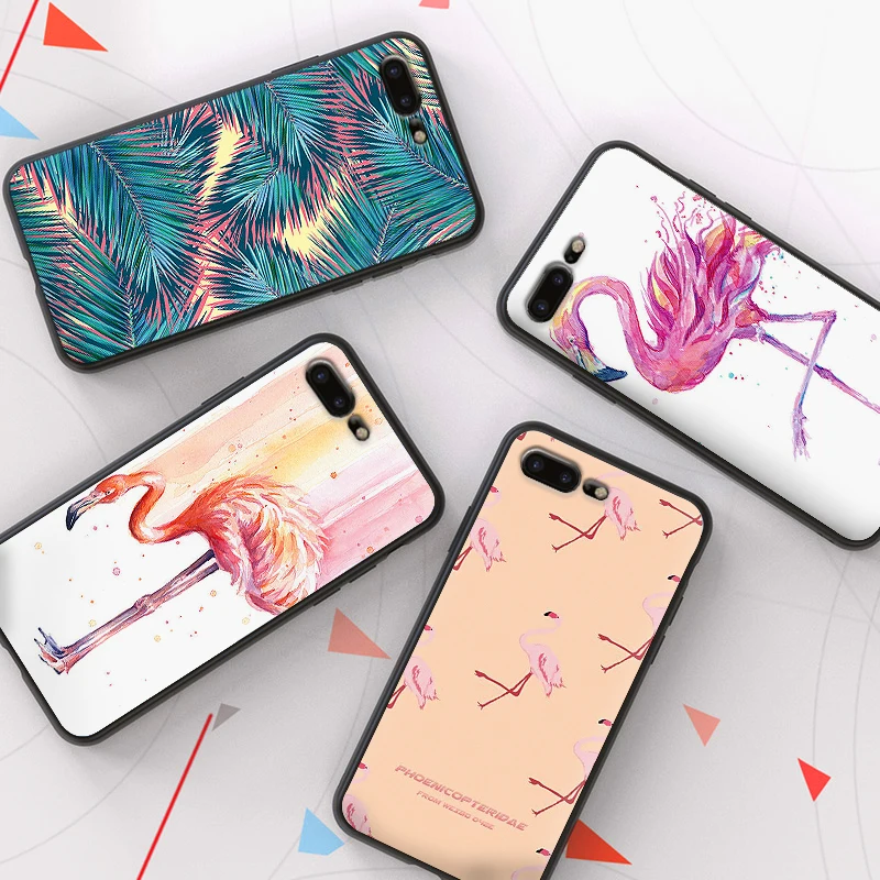 Для Xiaomi Redmi 7 Note 4X 5A 16G 32G GO 7A K20 фламинго на пляже 5 6 8 Pro задняя крышка для телефона