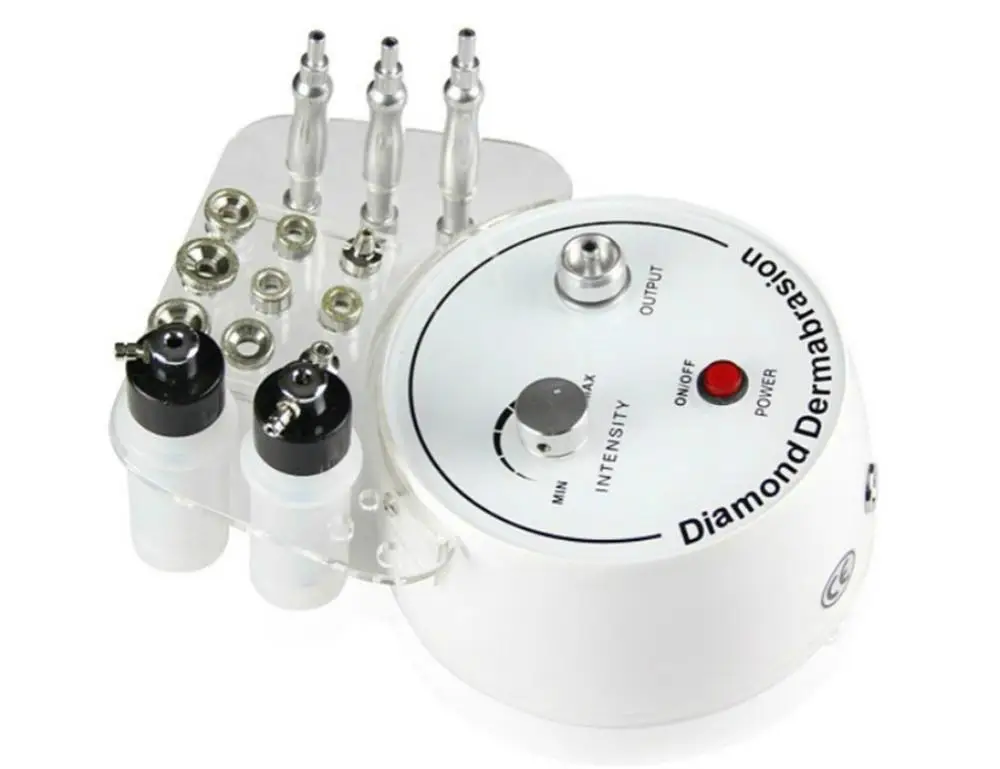 White Elitzia ETSRNF00108 15 Вт 3 в 1 Алмазный микродермабразия вакуумный спрей красоты машина - Цвет: White