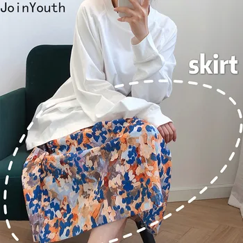 

Joinyouth 2020 Spring Sweet Women Printing Skirt Korean High Wiast A-line Skirts Fashion Faldas Mujer Moda New Arrival 59475