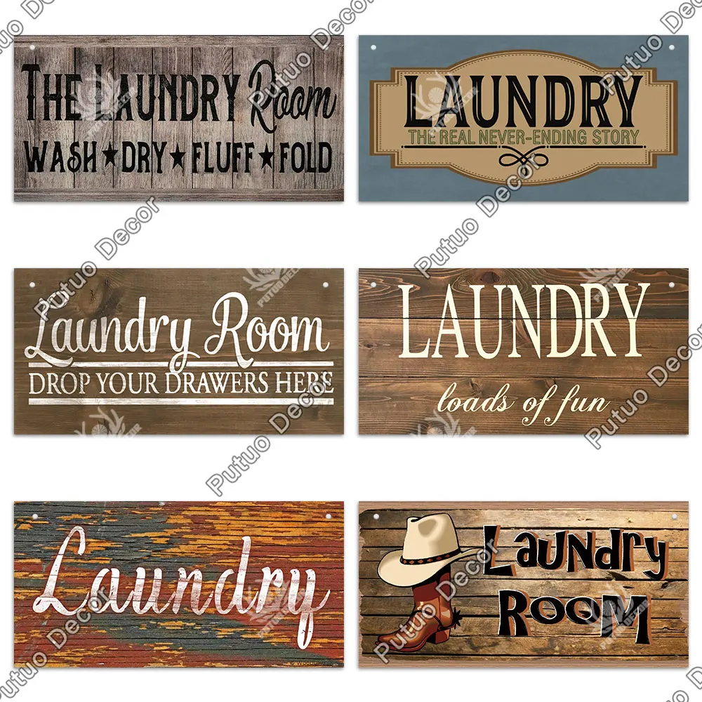 Vintage Laundry Sign