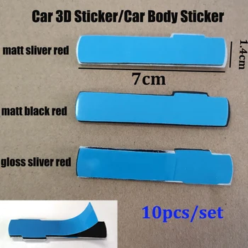 

10pcs/set Car Styling Rear Tail Emblem Badge Stickers Car 3D sticker car emblem sticker