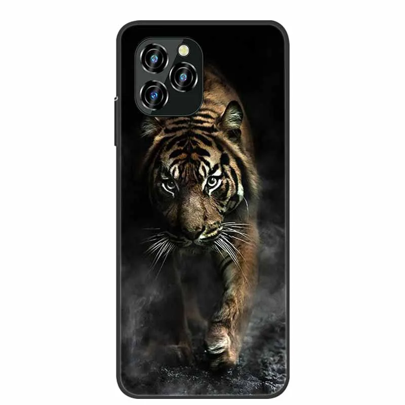 Black Bumper Silicone Phone Case - Soft TPU Cover & Protective Back Shell