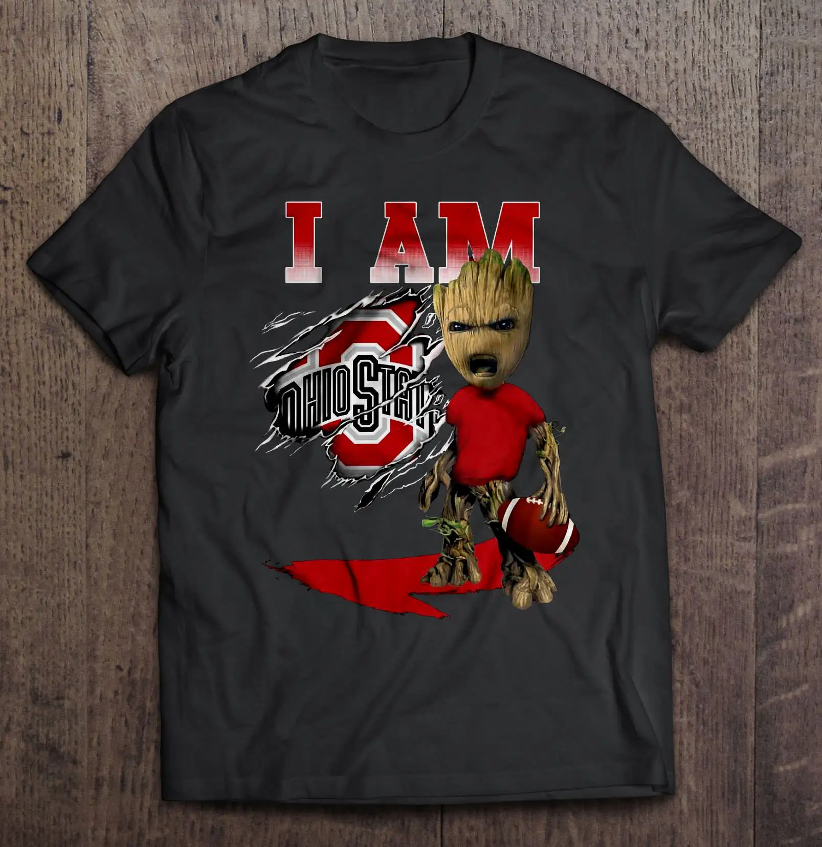 

I Am Ohio State Buckeyes Groot Tshirts