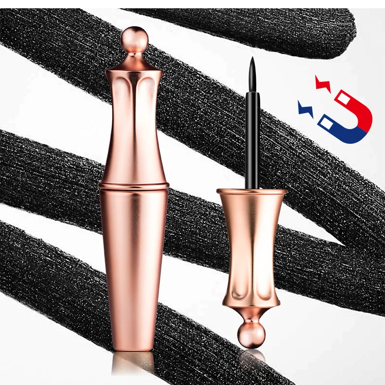 

Magnetic Eyeliner Liquid Fast Drying Easy To Wear Sweat-proof Lasting Waterproof Eyeliner for Magnets Eyelashes Super Magnetic