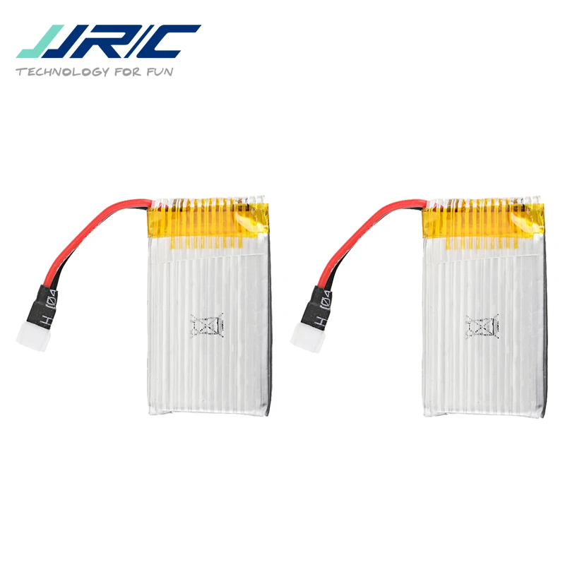 

1PCS / 2PCS JJRC S4 FPV 3.7v 500mAh 25C 1S White Plug Li-ion Battery for RC Boat Model Outdoor Toys Accessories DIY RC Parts