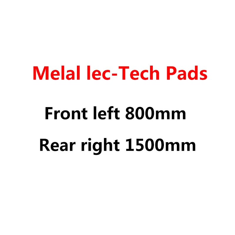 Melal lec-Tech Pads SHIMANO DEORE M6000 тормоз горных велосипедов гидравлическая Дисковый Тормоз MTB BR BL-M6000 DEORE тормоза 800/1000 1400/1500/1700 левый и правый - Цвет: Melal lec-Tech Pads