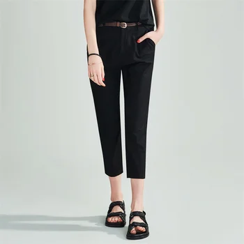 

HAVVA 2020 Summer New Simplicity Style Casual Pants Slacks Trouser K4975