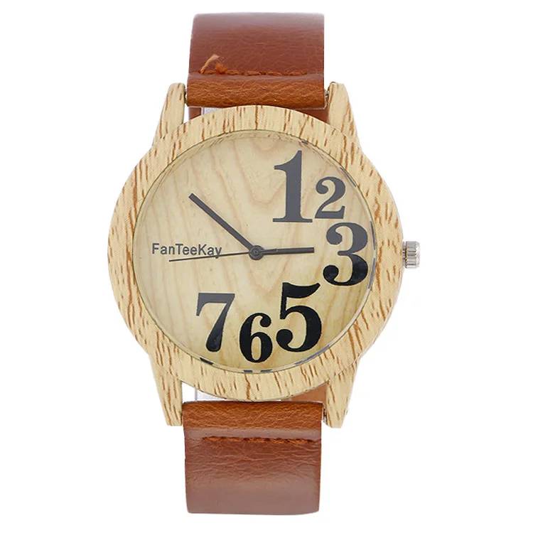 

Reloj Hombre Student Watches 2019 Creative Design Simple Wristwatch Leather Strap Watch Retro Relogio Masculino Clock R16-12-9