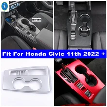 

Center Control Decoration Panel Cover Trim Fit For Honda Civic 11th 2022 Stalls Gear Box Shift Frame Accessories Interior Kit