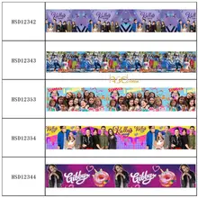 HSDCraft 22 мм 25 мм 38 мм 50 мм 75 мм HSD-изготовленная на заказ знаменитая Звездная Серия HT теплопередача печать на корсажной ленте 10 ярдов/рулон