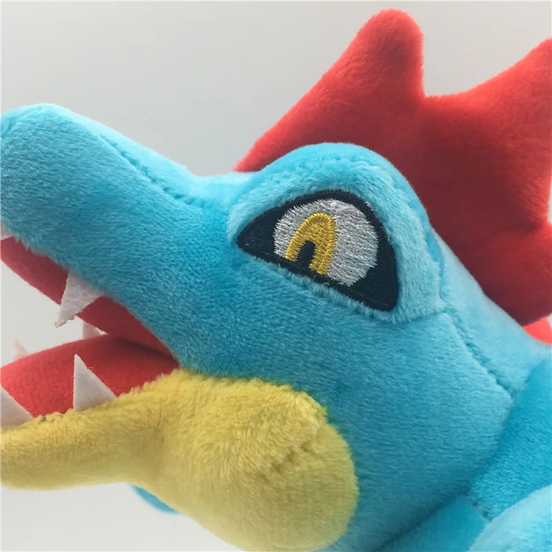 Аниме плюшевая кукла Feraligatr Мягкие плюшевые игрушки Aligatueur Impergator Мягкие плюшевые игрушки pkm кукла подарки для детей