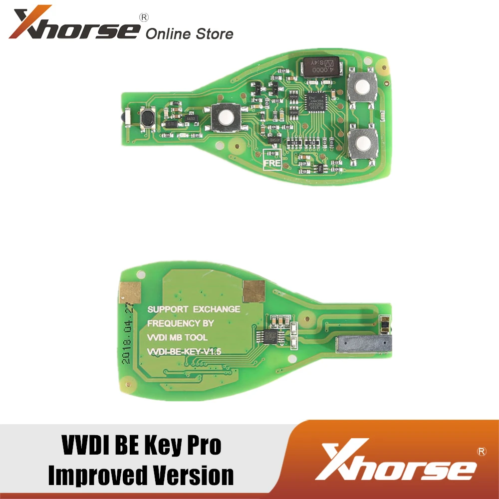 Xhorse VVDI BE Key Pro Improved Version Get 1 Free Token for VVDI MB Tool afbeelding