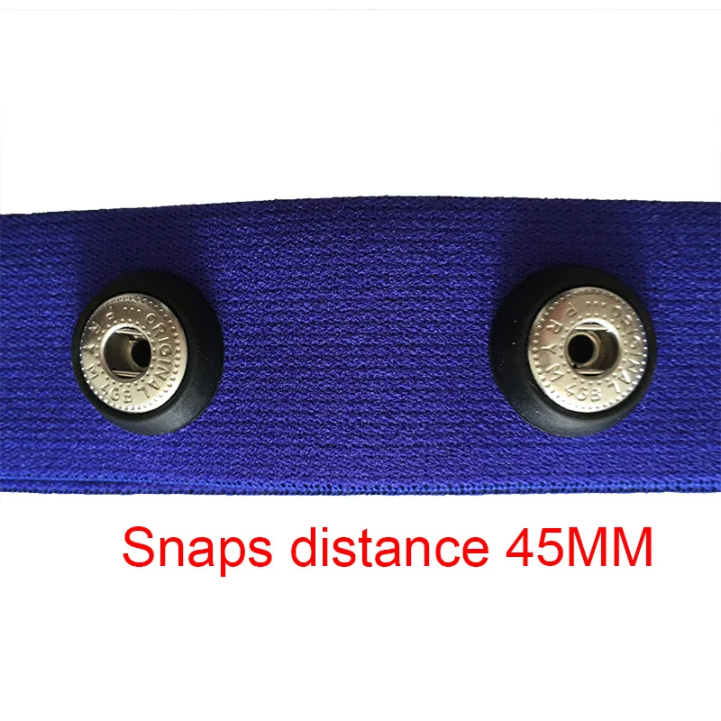 2 Heart Rate Monitor Soft Chest Belt Strap for Polar H3 H7 Wahoo Garmin Wahoo for Sports Wireless Heart Rate Monitor