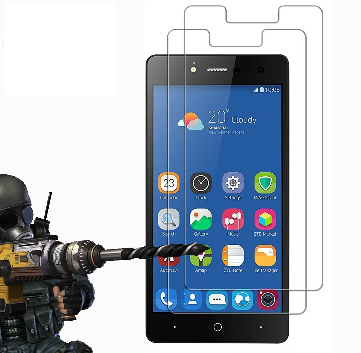 Vetro Temperato Per Zte Lama L7 9H 2.5D Premium Pellicola Della Protezione Dello Schermo Per Zte Lama V7 Lite Pellicola Protettiva