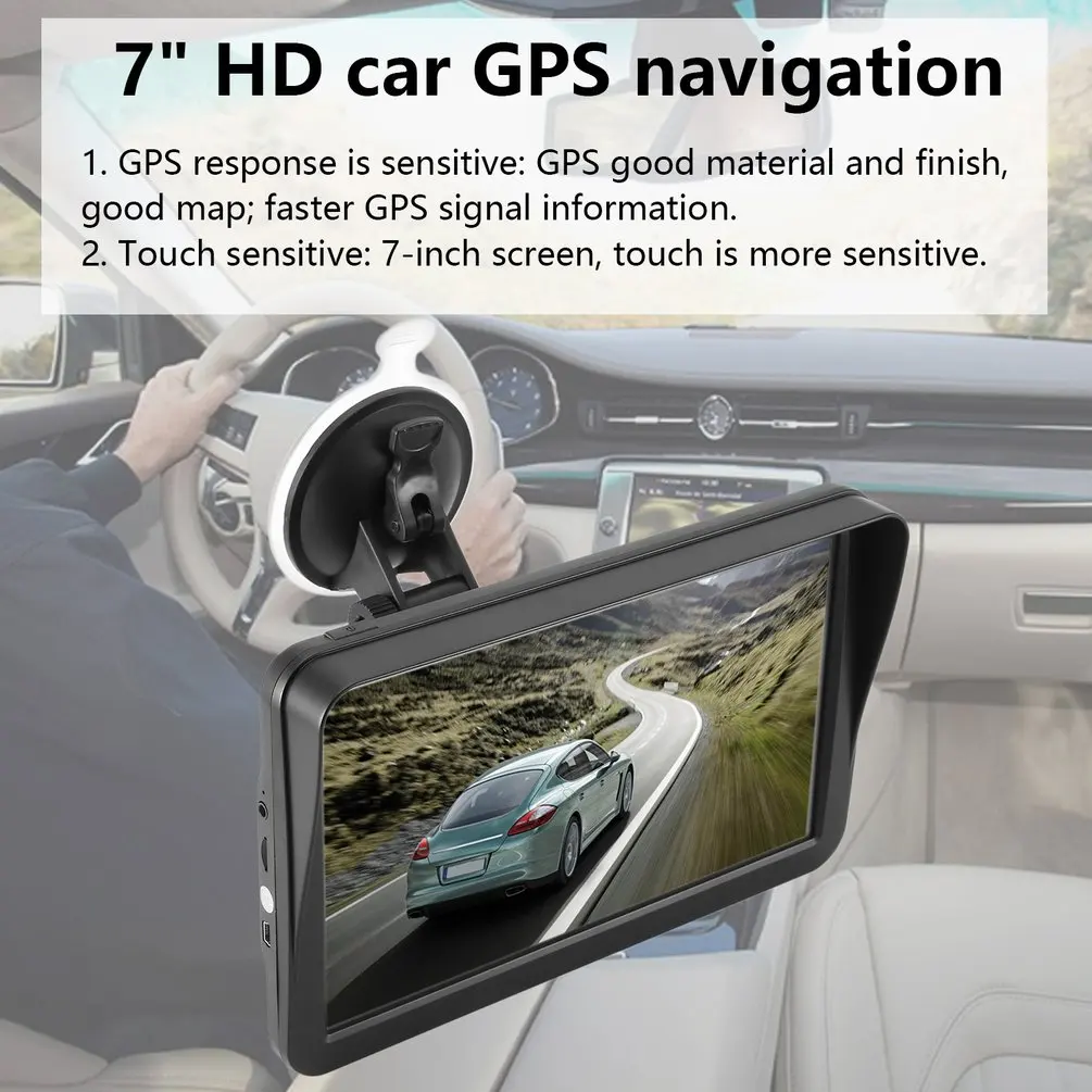 T20 Емкостный Экран навигатор Hd Автомобильный Gps навигатор Fm беспроводной Avin Navitel спутниковая навигация Gps навигатор Автомобильный