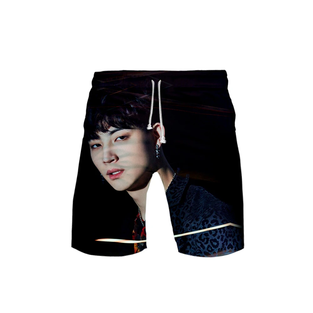 2019 3D GOT7 Board Shorts Trunks Summer New Quick Dry Beach Casual Hip hop Teenager Hop Short Pants Wear | Мужская одежда