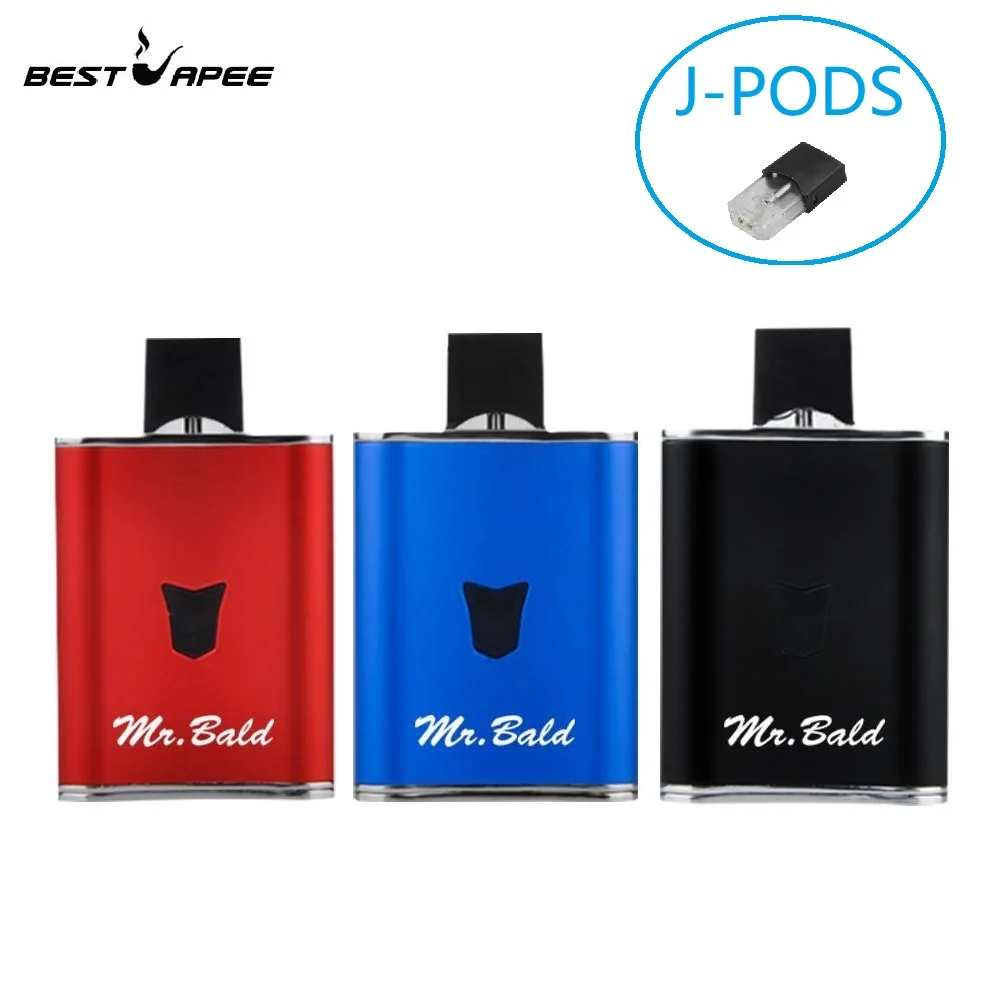 2019New Pod vape ручка коробка комплект j pods с 600 мАч батарея Оригинальная электронная