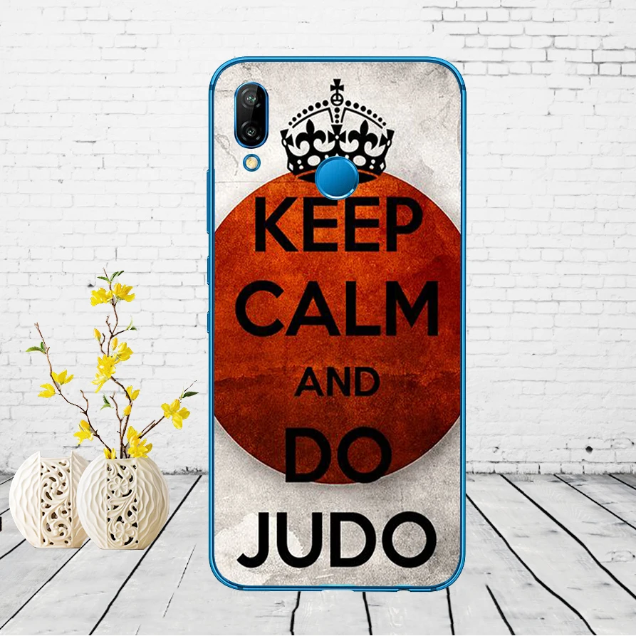 41DD Judo Soft Silicone Cover for Huawei P9 P10 P20 P30 Lite mate 10 20 PRO lite p smart case