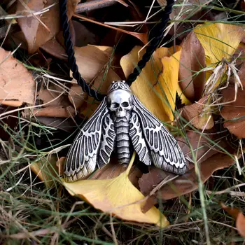 

12pcs Deaths Head Moth Necklace