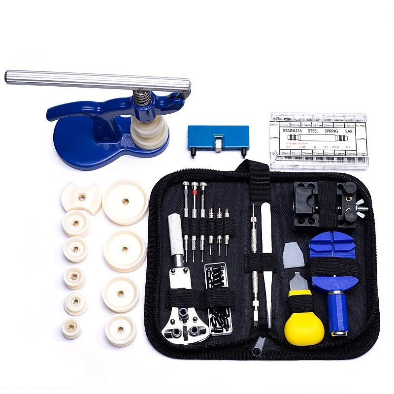 

New Products Watch Repair Tool Watch Maintenance Tool Bag Watch Disassembly Tool Pressure Watch Back Cover Watch Band Open Watch