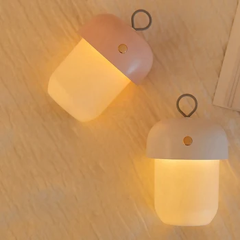 

DEKAXI Portable Rechargeable USB Air Humidifier Night Light LED Air Humidifier Mist Maker Aromatherapy Diffuser