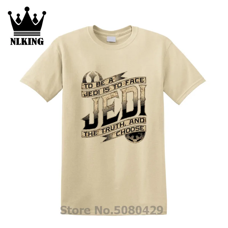 

4XL 5XL T-Shirt Tops Star Face the Truth and Choose JEDI Wars Tees Shirt men Short Cotton Sleeve Darth Vader 3D design tshirts