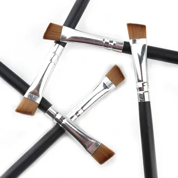 

Wooden Handle Eyebrow Brush Angle of Obliquity Eyebrow Brush Single Brush Makeup Brush Thrush Brush Cosmetic Tool