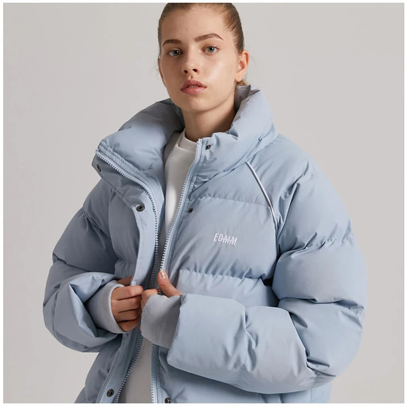 Stand Collar Parkas Women Winter Jacket 