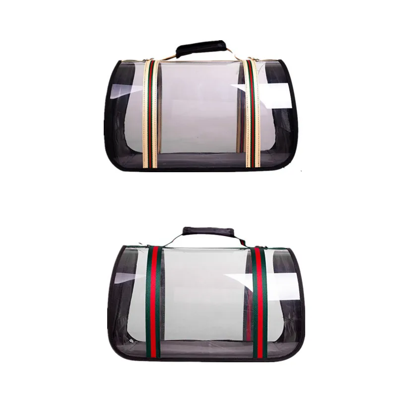 Fashion Pet Carrier for Cats Dog Breathable Folding Cage Collapsible Crate Handbag Plastic Carrying Shoulder Bags Pets Supplies Fashion Pet Carrier for Cats Dog Breathable Folding Cage Collapsible Crate Handbag Plastic Carrying Shoulder Bags Pets Supplies