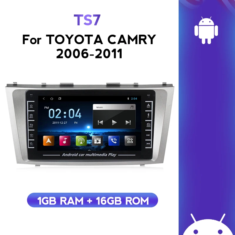 Автомагнитола в наличии для Toyota Camry 6 мультимедийная стерео-система на Android с