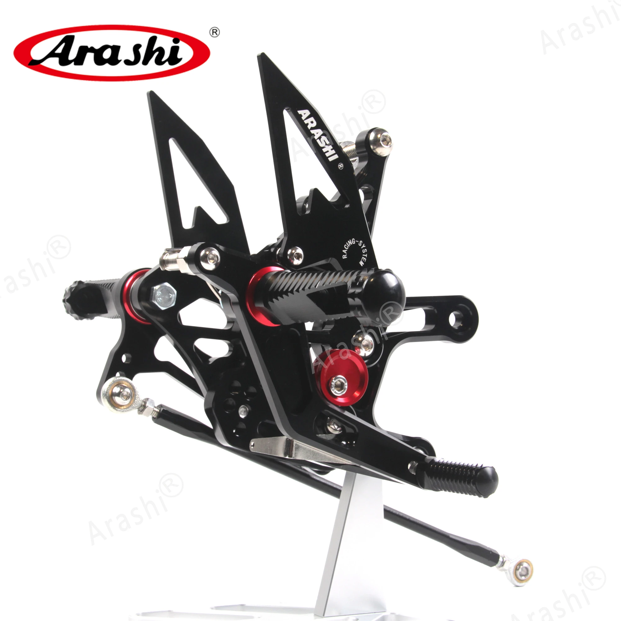 Араши для KAWASAKI ZX1000 2011- ЧПУ Регулируемая подножка для KAWASAKI ZX 1000 11 12 13 14 15 подножки Rearset ZX10R ZX1000