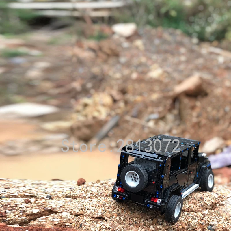 701960 Technic 2425 G500 SUV AWD Wagon Cars Expert MOC 1343 шт модель строительных блоков совместима с 20086 20077 10265