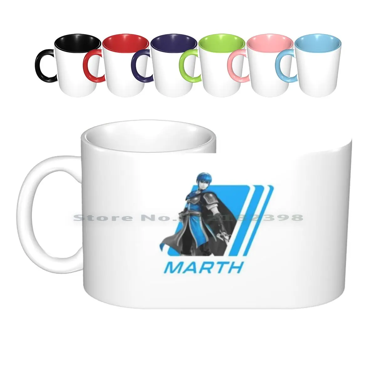 Semplice Smash. Tazze In Ceramica Marth Tazze Da Caffè Tazza Da Tè Al Latte 20Xx Super Smash Bros Brother Fox Falco Sheik Canadian Ssb Sbb Sbbm