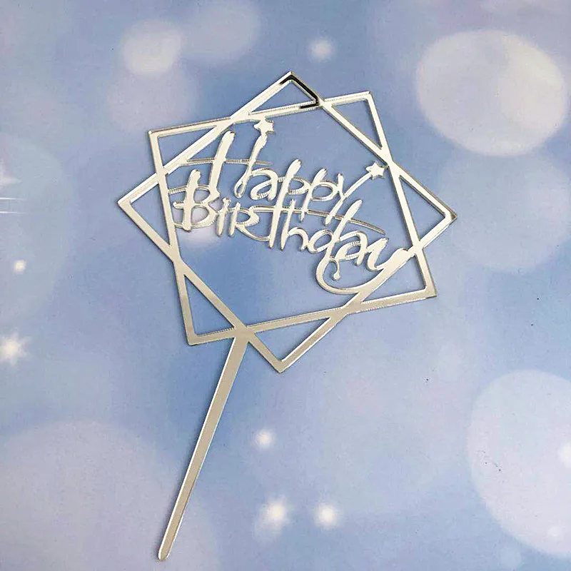 Акриловая выпечка искусственное украшение для вечеринки 1 шт. новое на день