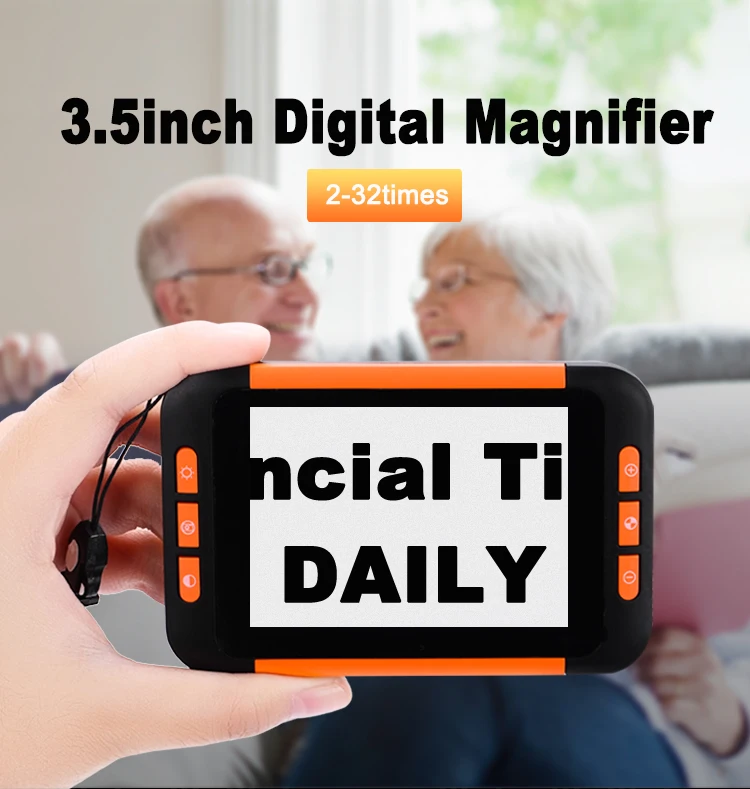 3 5 дюймовый ЖК-дисплей с низким зрением электронные лупы 32X электронное
