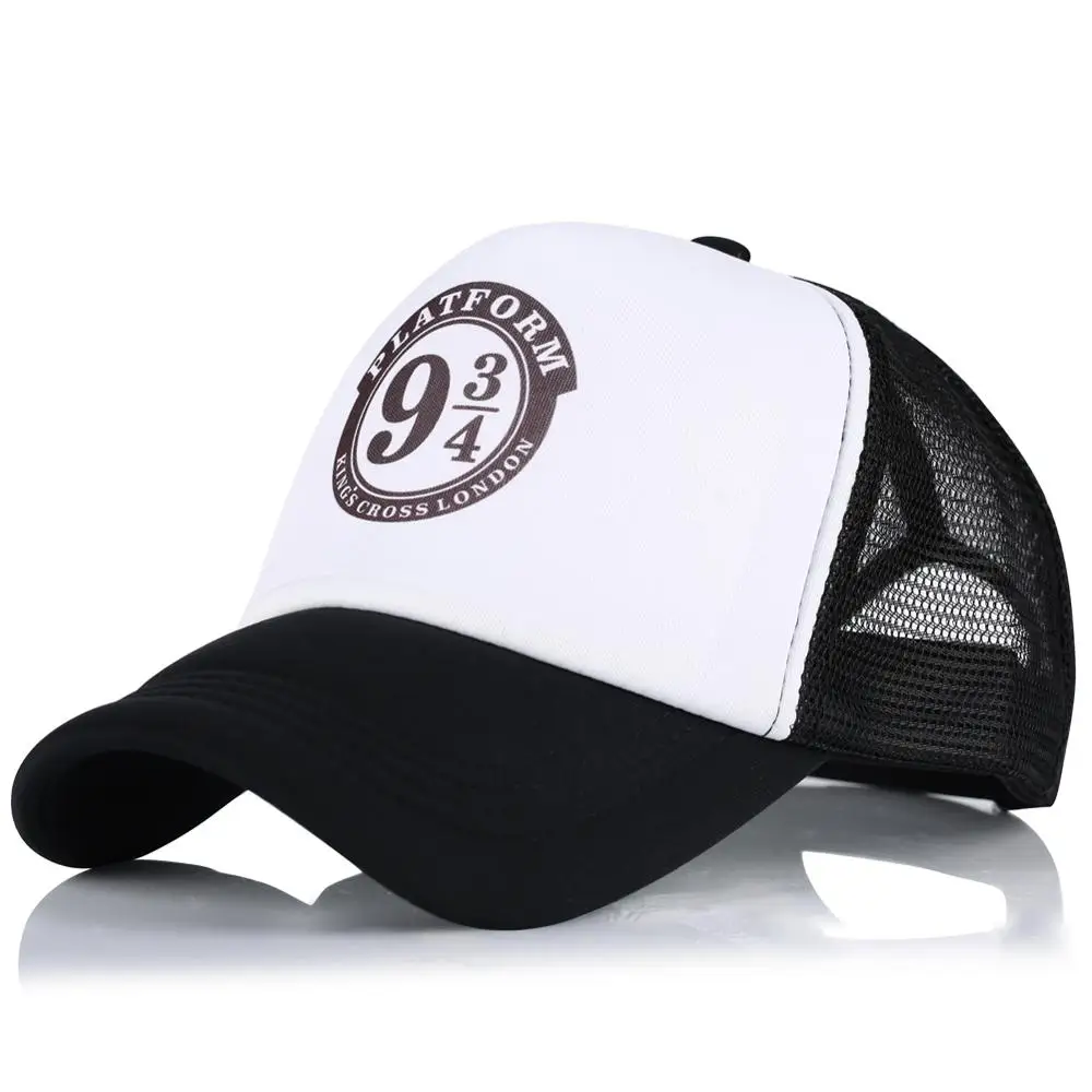 Подходящая летняя бейсболка с Snapback сетчатая на платформе 9 3/4 King's Cross изысканная