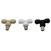 (50 Pieces/Lot) 6mm Low Pressure 0.1-0.5mm Stainless Steel Fog Misting Nozzles Connectors Garden Water Irrigation Sprinkler 6